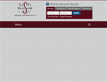 Tablet Screenshot of mediapolissavingsbank.net